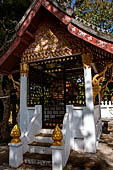 Luang Prabang, Laos. Wat Phonsaat, the temple on the opposite shore of the Nam Khan.